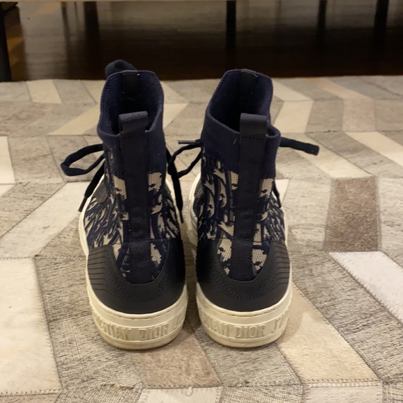 EXTREMELY RARE WALK’N’DIOR high top sneaker 37.5 - Picture 6 of 11